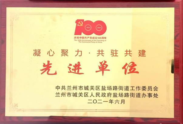 規(guī)劃設(shè)計(jì)院第一黨支部榮獲“凝心聚力·共駐共建”先進(jìn)單位榮譽(yù)稱(chēng)號(hào)