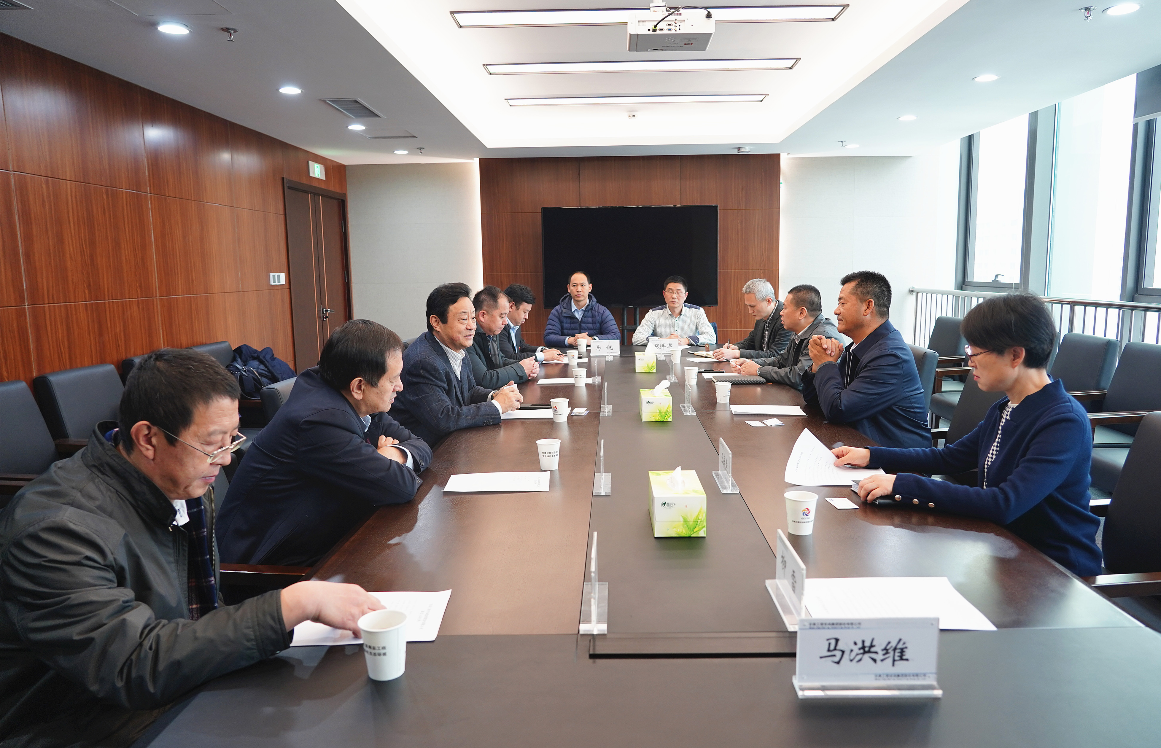 宋忠慶會見中國永拓咨詢管理集團(tuán)董事局主席呂江一行